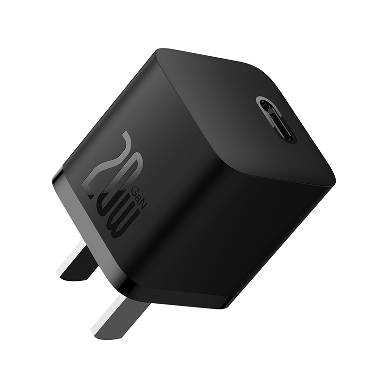 Bộ Sạc Nhanh GaN 5 BASEUS 20W Công Nghệ Cao Fast Charger Cho Điện Thoại IPhone Xsmax,11,12,13,14 Quick Charge, Nhỏ Gọn