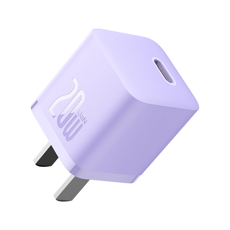 Bộ Sạc Nhanh GaN 5 BASEUS 20W Công Nghệ Cao Fast Charger Cho Điện Thoại IPhone Xsmax,11,12,13,14 Quick Charge, Nhỏ Gọn