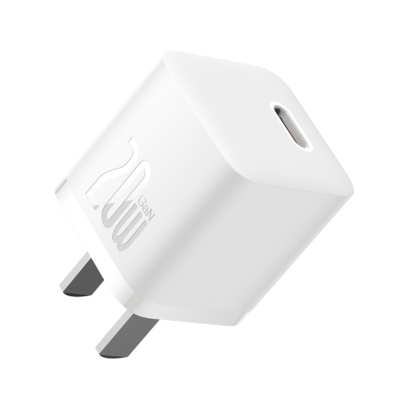 Bộ Sạc Nhanh GaN 5 BASEUS 20W Công Nghệ Cao Fast Charger Cho Điện Thoại IPhone Xsmax,11,12,13,14 Quick Charge, Nhỏ Gọn