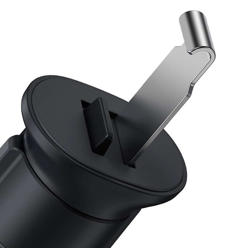 Kẹp Điện Thoại Ô Tô Giá Đỡ Điện Thoại Xe Hơi BASEUS Metal Age II Gắn Cửa Gió Sang Trọng Hiện Đại Chắc Chắn Phù Hợp Với Mọi Loại Xe