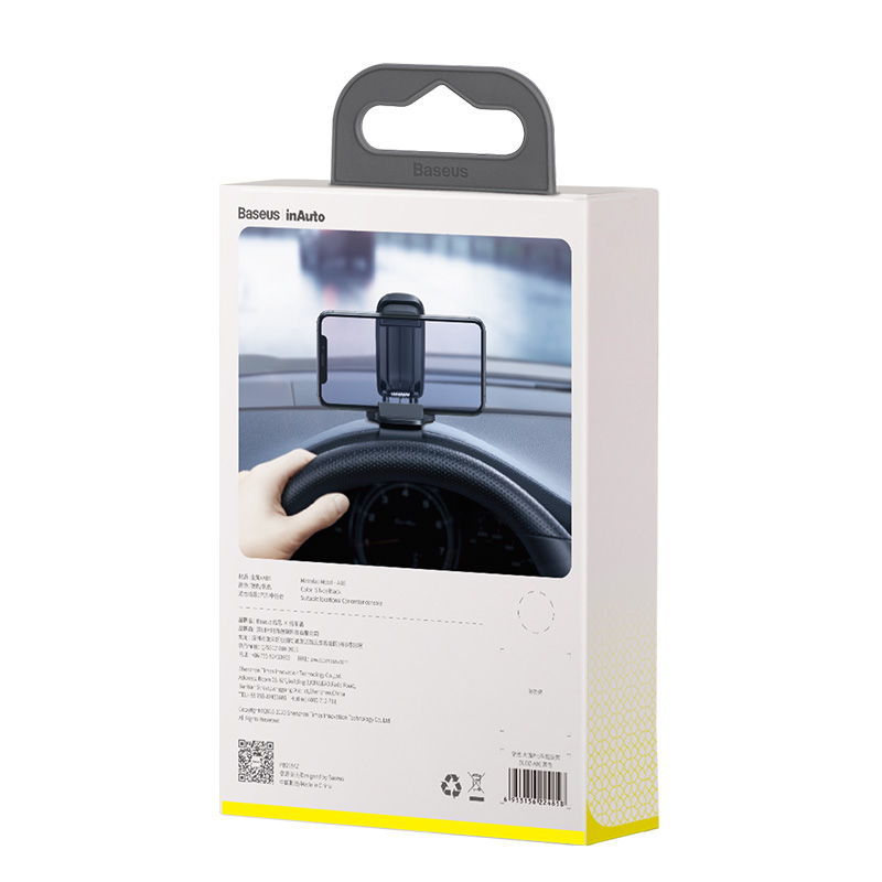 Giá Đỡ Điện Thoại Xe Hơi BASEUS SUDZ Big Mouth Pro Car Mount Có Chân Kẹp Điều Chỉnh Giữ Điện Thoại Vào Taplo Chắc Chắn Nhỏ Gọn