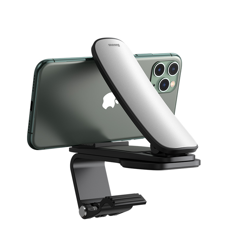Giá Đỡ Điện Thoại Xe Hơi BASEUS SUDZ Big Mouth Pro Car Mount Có Chân Kẹp Điều Chỉnh Giữ Điện Thoại Vào Taplo Chắc Chắn Nhỏ Gọn