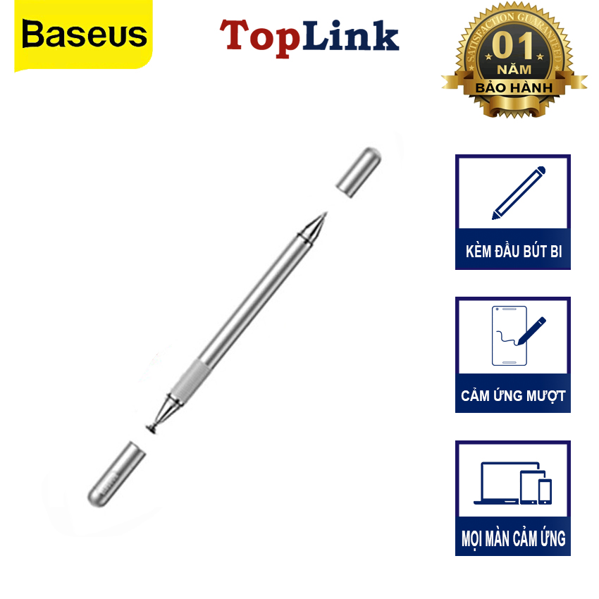 Bút Cảm Ứng Điện Dung BASEUS Cho iPhone iPad Samsung Xiaomi Huawei Tablet Pen Cảm Ứng Mượt Mà