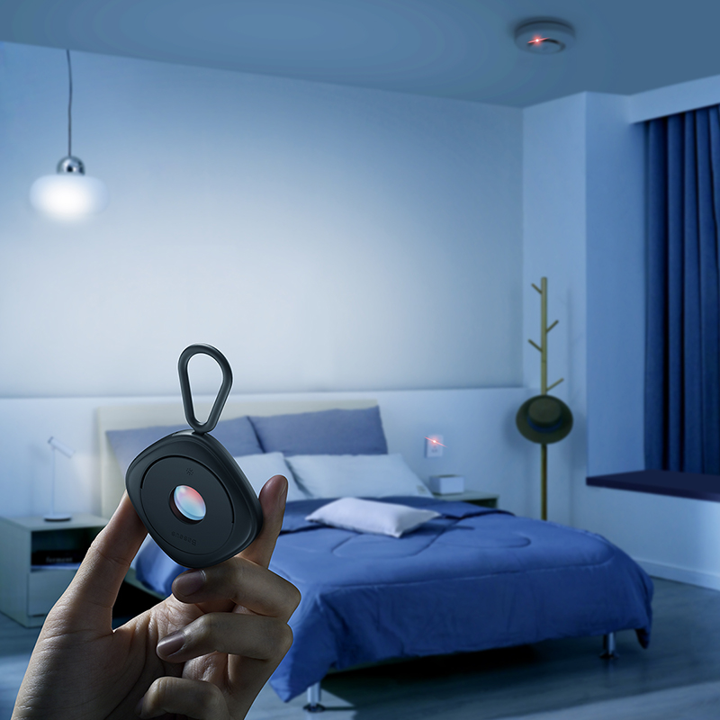 Máy Dò Phát Hiện Camera BASEUS Dò Camera Ẩn, Camera Giấu Kín, Camera Ngụy Trang Chống Nhìn Trộm, Bảo Vệ An Ninh, Thời Gian Chờ 720h
