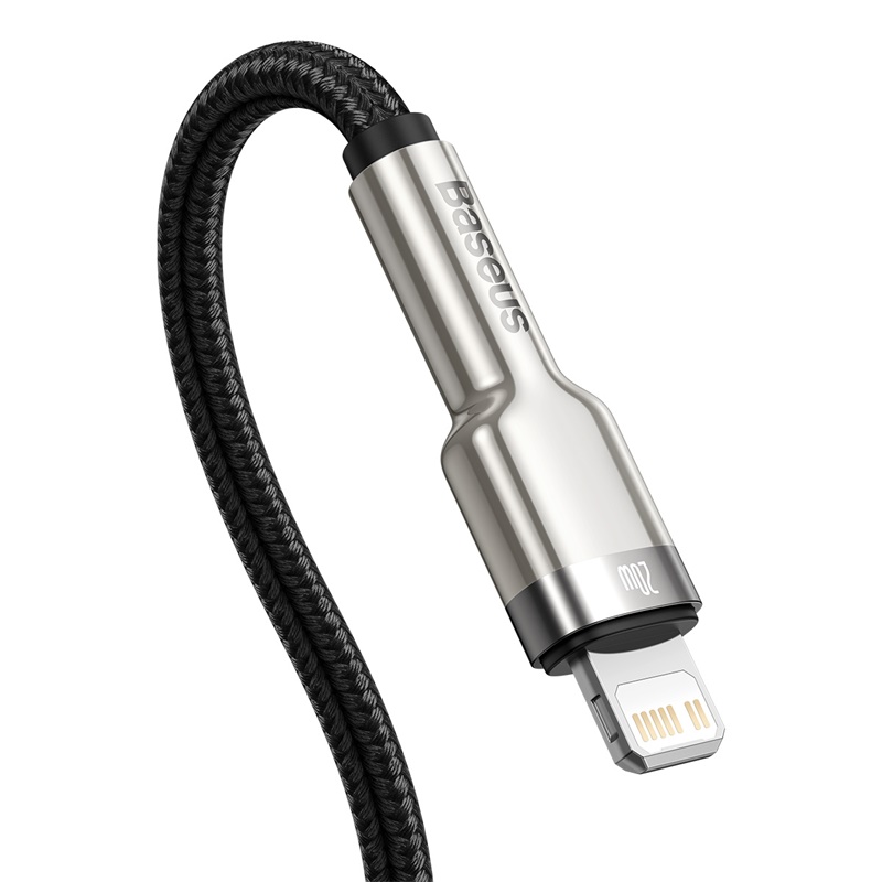 Dây Cáp Sạc Nhanh BASEUS Type C To Lightning 20W Cho IPhone 14/13/12/11/XR/XS/X Metal 25cm 1m 2m Chống Gãy Siêu Bền