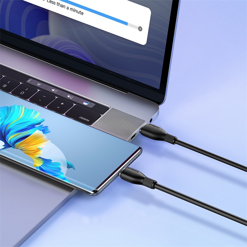 Cáp Sạc Nhanh 100w BASEUS Type C to Type C Pudding Fast Charging Cable Cho iPhone 15 16, SamSung, LapTop, Tablet, Huawei, Xiaomi
