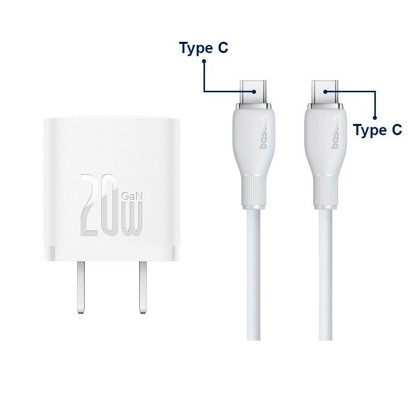 Cáp Sạc Nhanh 100w BASEUS Type C to Type C Pudding Fast Charging Cable Cho iPhone 15 16, SamSung, LapTop, Tablet, Huawei, Xiaomi