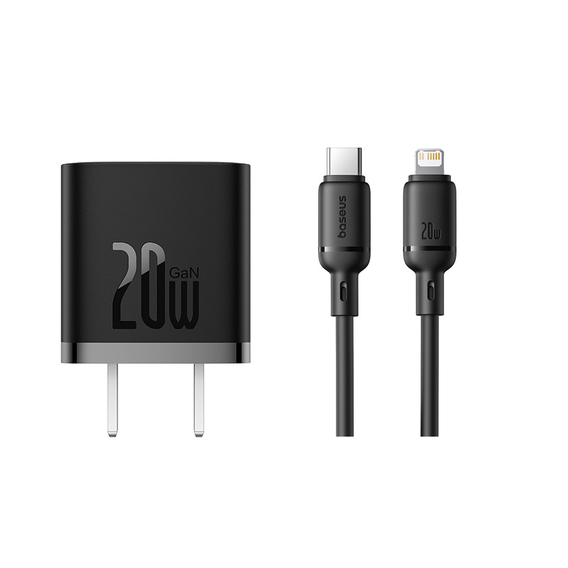 Cáp Sạc Nhanh 20w BASEUS Silky PD cho iPhone 5 6 7 8 9 Xsmax 11 12 13 14 Gắn Chip Thông Minh Duy Trì Nhiệt Độ Tối Ưu Khi Sạc Truyền Data 48Mbps