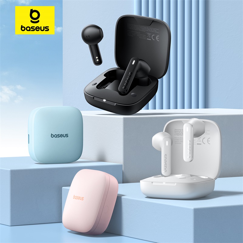 Tai Nghe Không Dây BASEUS Bowie E16 Bluetooth 5.3 Nhét Tai Chống Ồn Chống Nước IPX4 Sử Dụng 30h