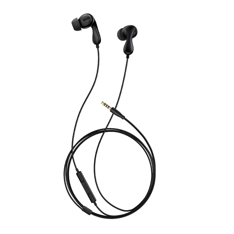 Tai Nghe Có Dây BASEUS HZ20 Chân Cắm 3.5mm Âm Thanh Hi-Res Nhét Tai Có Mic Đàm Thoại Thiết Kế Công Thái Học Cách Âm Chống Ồn Chất Lượng Cao