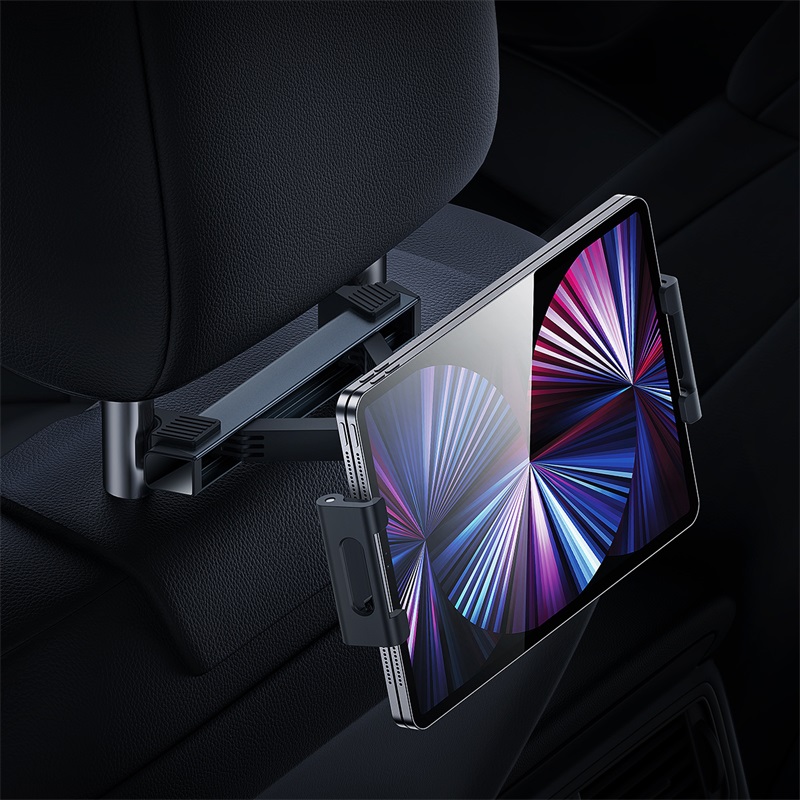 Giá Treo Điện Thoại Kẹp Máy Tính Bảng Ghế Sau Xe Hơi, Ô Tô BASEUS Joyride Siêu Chắc Chắn Xoay 360 Độ Gấp Gọn Tiện Lợi