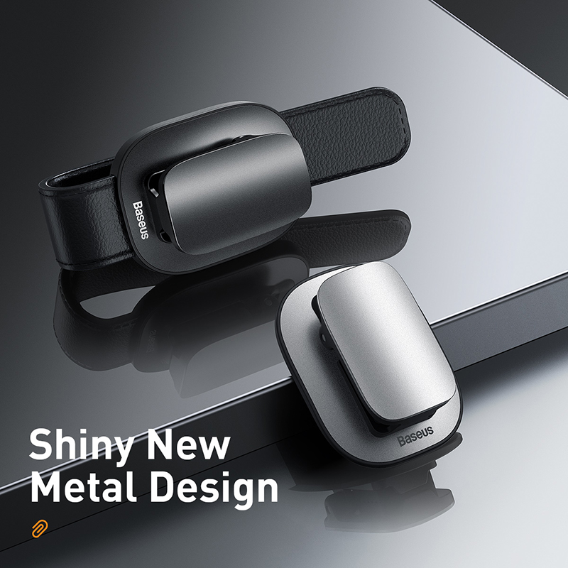 Giá Treo Kính Kẹp Thẻ Phụ Kiện Xe Hơi BASEUS Platinum Vehicle Eyewear Clip (Clamping Type / Paste Type)