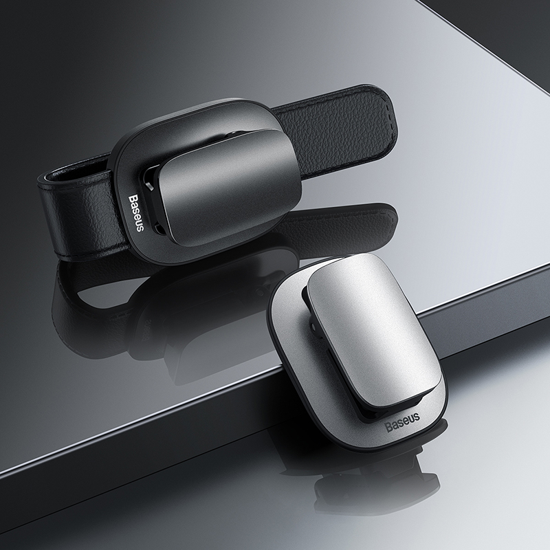 Giá Treo Kính Kẹp Thẻ Phụ Kiện Xe Hơi BASEUS Platinum Vehicle Eyewear Clip (Clamping Type / Paste Type)