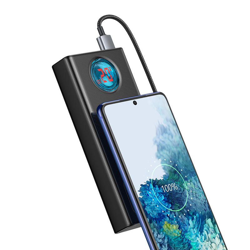 Pin Sạc Dự Phòng BASEUS BS-30KP365 Dung Lượng 30000mah - 65W Sạc Nhanh QC3.0 Cho iPhone, iPad, Laptop