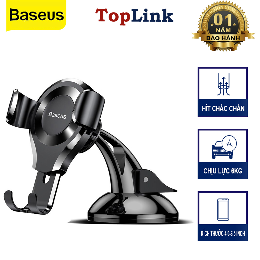 Giá Đỡ Kẹp Điện Thoại Xe Hơi BABSEUS SUYL-XP Gắn TapLo Thiết Kế Sang Trọng Hiện Đại Chắc Chắn Phù Hợp Mọi Loại Xe