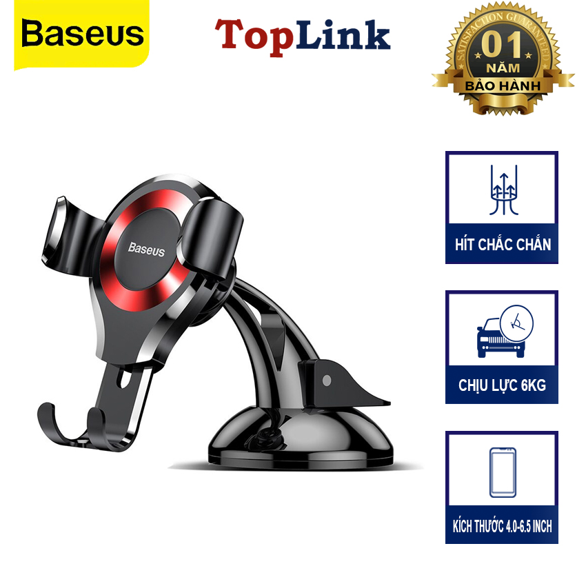 Giá Đỡ Kẹp Điện Thoại Xe Hơi BABSEUS SUYL-XP Gắn TapLo Thiết Kế Sang Trọng Hiện Đại Chắc Chắn Phù Hợp Mọi Loại Xe