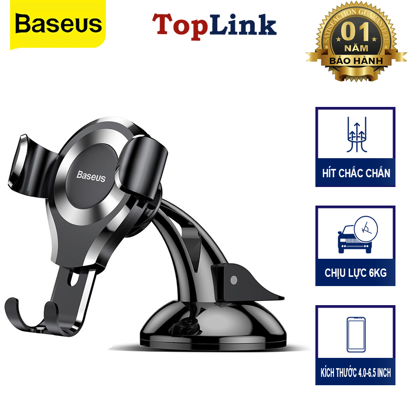 Giá Đỡ Kẹp Điện Thoại Xe Hơi BABSEUS SUYL-XP Gắn TapLo Thiết Kế Sang Trọng Hiện Đại Chắc Chắn Phù Hợp Mọi Loại Xe