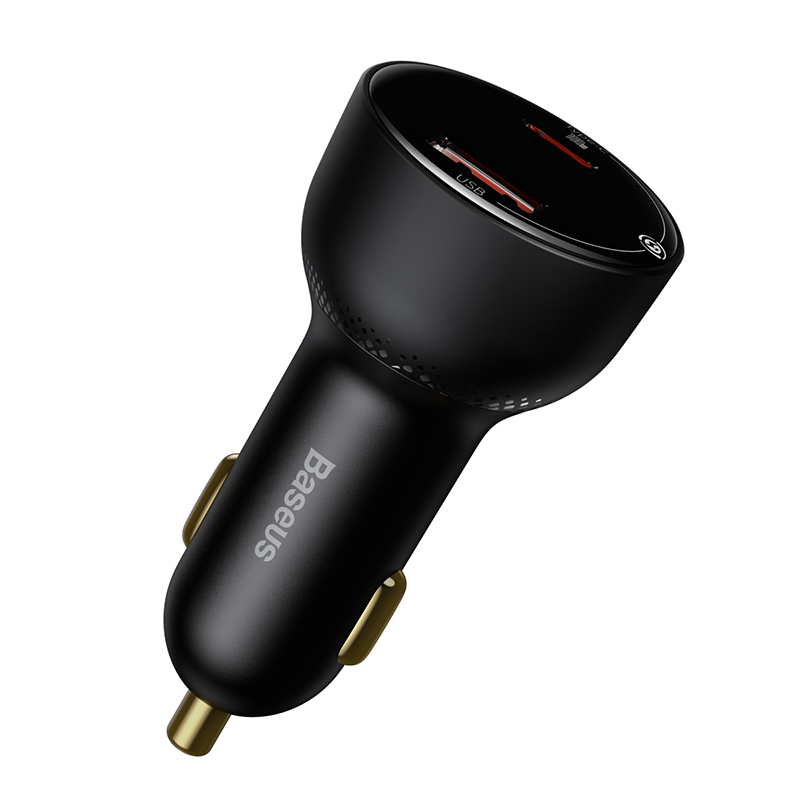 Tẩu Sạc Nhanh Ô Tô 100w BASEUS  1 Cổng USB 1 Cổng PD Công Nghệ Sạc Nhanh Quick Charge QC 3.0 Sạc Đa Thiết Bị, Công Suất Mạnh Mẽ, An Toàn Cho Mọi Chuyến Đi