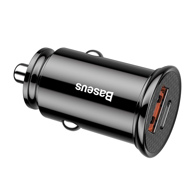 Tẩu Sạc Nhanh 30W BASEUS CCALL-YS01 1 Xe Hơi, Ô Tô Cổng USB 1 Cổng Type C PD Tích Hợp QC 3.0, QC 4.0, PD 3.0