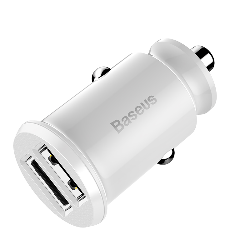 Tẩu Sạc Nhanh 30W BASEUS CCALL-ML01 2 Cổng Dual USB 5V 3.1A Cho Xe Hơi, Ô Tô