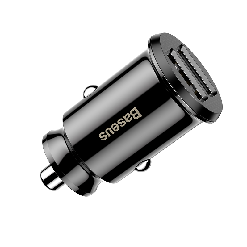 Tẩu Sạc Nhanh 30W BASEUS CCALL-ML01 2 Cổng Dual USB 5V 3.1A Cho Xe Hơi, Ô Tô