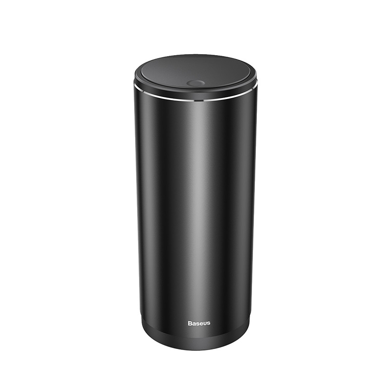 Thùng Rác Mini Ô Tô BASEUS Để Bàn Văn Phòng Có Nắp Gentleman Style Dung Tích 500ml Kèm 30 Túi Đựng