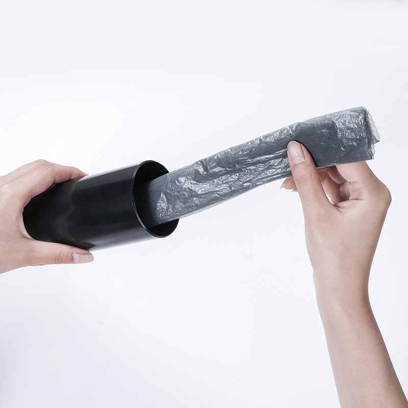 Thùng Rác Mini Ô Tô BASEUS Để Bàn Văn Phòng Có Nắp Gentleman Style Dung Tích 500ml Kèm 30 Túi Đựng