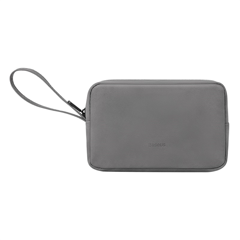 Túi Đựng Phụ Kiện BASEUS Chất Liệu Da Pu Chống Thấm Nước Easy Journey Series Storage Bag Có Khoá Kéo