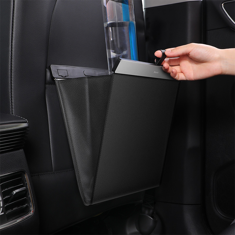 Túi Để Đồ Sau Ghế Ô Tô BASEUS Chất Liệu Da PU Chống Thấm Nước Trọng Lượng Chịu 5KG Phù Hợp Mọi Loại Xe