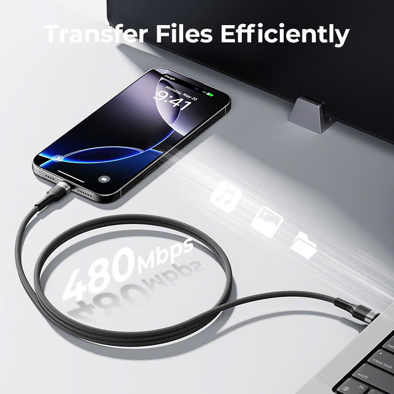 Cáp Sạc Siêu Nhanh PD TypeC 100W VOLTME Bền Bỉ Truyền Dữ Liệu 480Mbps Cho iPhone 15/16 MacBook Samsung