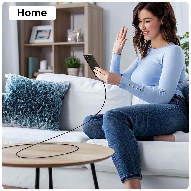 Cáp Sạc Nhanh USB to Type-C QC 3.0 VOLTME Sạc Galaxy S24 50% Trong 30 Phút Truyền Dữ Liệu 480Mbps Bọc Dù Siêu Bền