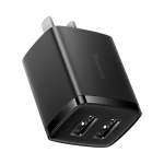 Củ Sạc Nhanh 2 Cổng USB 10.5W BASEUS Compact Charger Nhỏ Gọn, An Toàn, Tương Thích Điện Thoại, Máy Tính Bảng, Quạt Mini