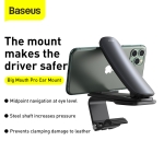 Giá Đỡ Điện Thoại Xe Hơi BASEUS SUDZ Big Mouth Pro Car Mount Có Chân Kẹp Điều Chỉnh Giữ Điện Thoại Vào Taplo Chắc Chắn Nhỏ Gọn