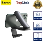 Giá Đỡ Điện Thoại Xe Hơi BASEUS SUDZ Big Mouth Pro Car Mount Có Chân Kẹp Điều Chỉnh Giữ Điện Thoại Vào Taplo Chắc Chắn Nhỏ Gọn