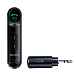 Bộ Thu Bluetooth 5.0 BASEUS WXQY DC5V Cho AUX 3.5mm AUX Trên Xe Hơi Đàm Thoại Rảnh Tay ( Tích Hợp Mic Chất Lượng Cao)