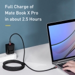 Cáp Sạc Nhanh 100w BASEUS Type C To Type C Quick Charge 4.0 Dây Bọc Dù Cho iPhone 15, iPhone 16, SamSung, Laptop, Oppo...