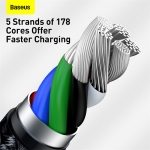 Dây Cáp Sạc Nhanh BASEUS Type C To Lightning 20W Cho IPhone 14/13/12/11/XR/XS/X Metal 25cm 1m 2m Chống Gãy Siêu Bền