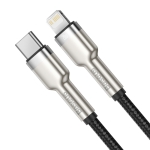 Dây Cáp Sạc Nhanh BASEUS Type C To Lightning 20W Cho IPhone 14/13/12/11/XR/XS/X Metal 25cm 1m 2m Chống Gãy Siêu Bền