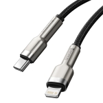 Dây Cáp Sạc Nhanh BASEUS Type C To Lightning 20W Cho IPhone 14/13/12/11/XR/XS/X Metal 25cm 1m 2m Chống Gãy Siêu Bền