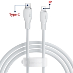 Cáp Sạc Nhanh BASEUS PD 20w 27w Pudding Series Cho iPhone 11 12 13 14 Mềm Dẻo, Sạc Nhanh ở Nhiệt Độ Thấp