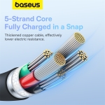 Cáp Sạc Nhanh BASEUS PD 20w 27w Pudding Series Cho iPhone 11 12 13 14 Mềm Dẻo, Sạc Nhanh ở Nhiệt Độ Thấp
