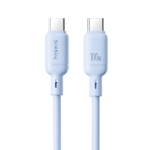 Cáp Sạc Siêu Nhanh 100w BASEUS Type C ra Type C Silky Cho iPhone 15 16 SamSung LapTop Tablet Huawei Xiaomi Truyền Data 480Mbps
