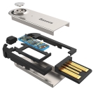 USB Phát Bluetooth BASEUS CABA01 Adapter Dongle Jack 3.5mm Aux  Bluetooth 5.0 4.2 4.0 Cho Phép Xuất Âm Thanh Không Dây Trên Xe Hơi, Loa, Amply, Máy Tính