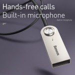 USB Phát Bluetooth BASEUS CABA01 Adapter Dongle Jack 3.5mm Aux  Bluetooth 5.0 4.2 4.0 Cho Phép Xuất Âm Thanh Không Dây Trên Xe Hơi, Loa, Amply, Máy Tính