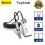 USB Phát Bluetooth BASEUS CABA01 Adapter Dongle Jack 3.5mm Aux  Bluetooth 5.0 4.2 4.0 Cho Phép Xuất Âm Thanh Không Dây Trên Xe Hơi, Loa, Amply, Máy Tính