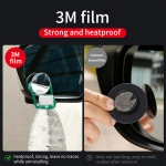 Gương Cầu Lồi BASEUS Cho Ô Tô Xe Hơi Bộ 2 Gương Chiếu Hậu Chống Điểm Mù Quan Sát Góc Rộng Chắc Chắn