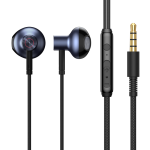 Tai Nghe Dây Có Mic Đàm Thoại BASEUS H19 Jack Cắm 3.5mm Nhét Tai Cách Âm Chống Ồn Âm Thanh Nổi 6D HIFI