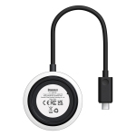 Bộ Chia BASEUS Hub AirJoy Round Box Adapter Type-C Hoặc USB 3.0 To USB 3.01 + USB2.03 Cho Máy Tính, Laptop, Macbook