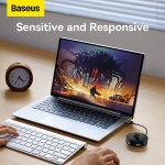 Bộ Chia BASEUS Hub AirJoy Round Box Adapter Type-C Hoặc USB 3.0 To USB 3.01 + USB2.03 Cho Máy Tính, Laptop, Macbook