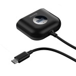 Bộ Chia Cổng USB/ Type C Ra 4 Cổng USB Baseus Square Round  4 in 1 ( Type C/ USB 3.0 to USB3.0*1+USB2.0*3 Smart Adapter)